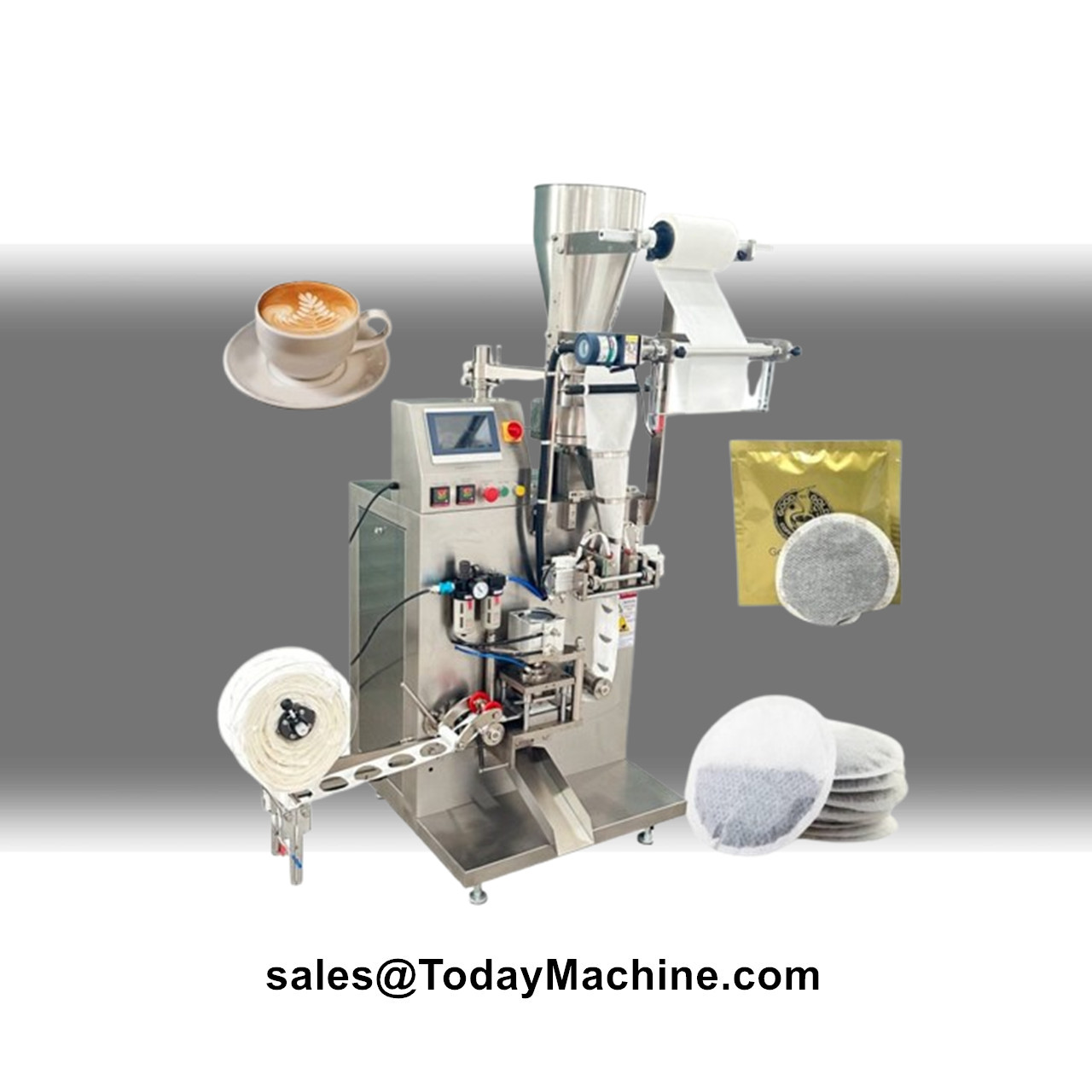 Coffee Tea Bags - Automatic Filter Paper Tea Bag Round