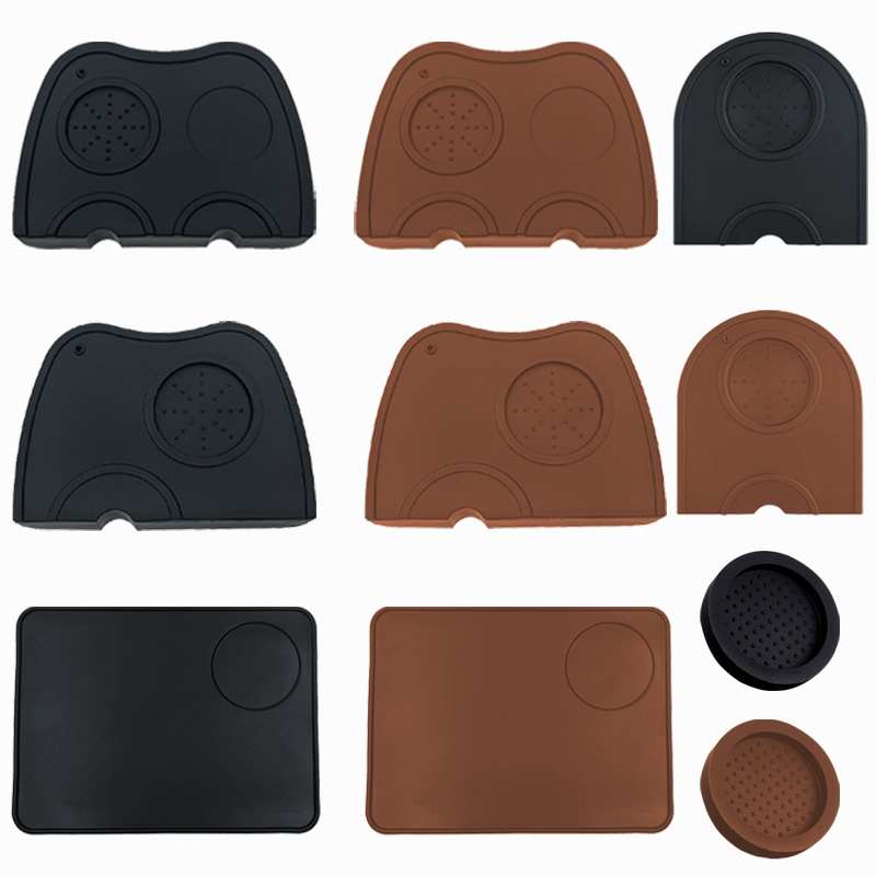 Coffee Tea Making Machine - Espresso Coffee Tampers Mat Silicone Tamper