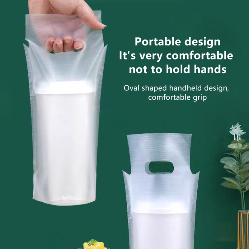 Coffee Tea Bags - 100Pcs Disposable Beverage Plastic Bags Coffee