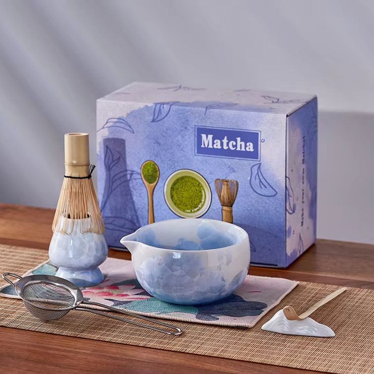 Matcha Whisk Set - 7PCS New Japanese Style Matcha Whisk