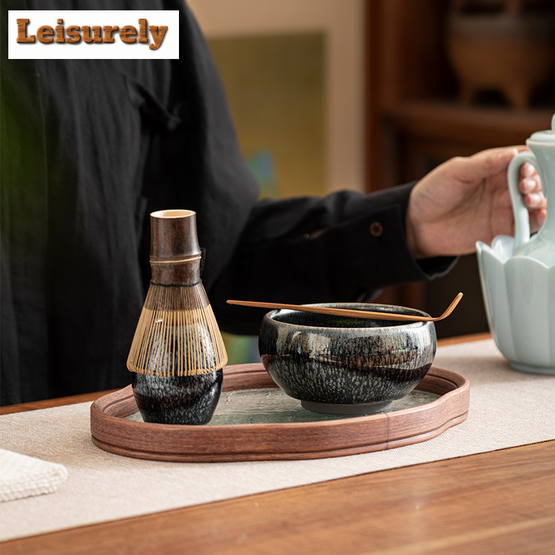 Jianzhan Matcha Four-piece Set - Matcha Whisk Set review and price