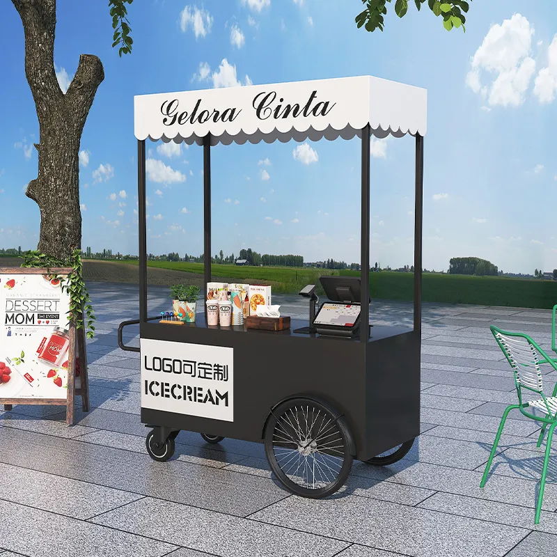 Street Food Truck Trolley Stal - Coffee Tea Vendor review and price