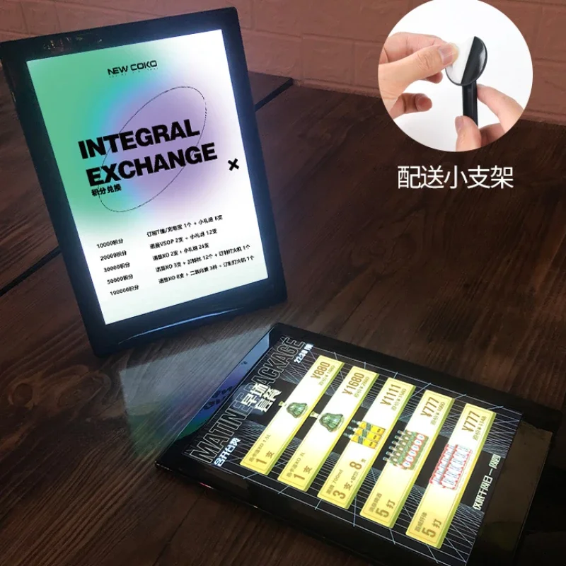Illuminated LED Wine List Disp - Coffee Tea Menu review and price