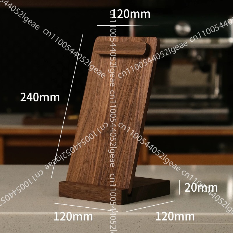 Black walnut desktop display c - Coffee Tea Menu review and price