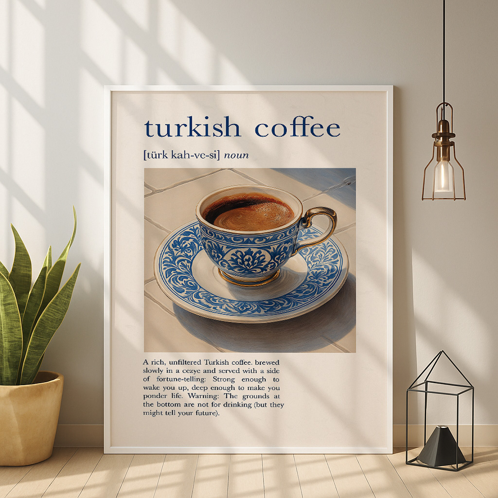 Kitchen Poster Traditional Tur - Coffee And Tea Lyrics review and price