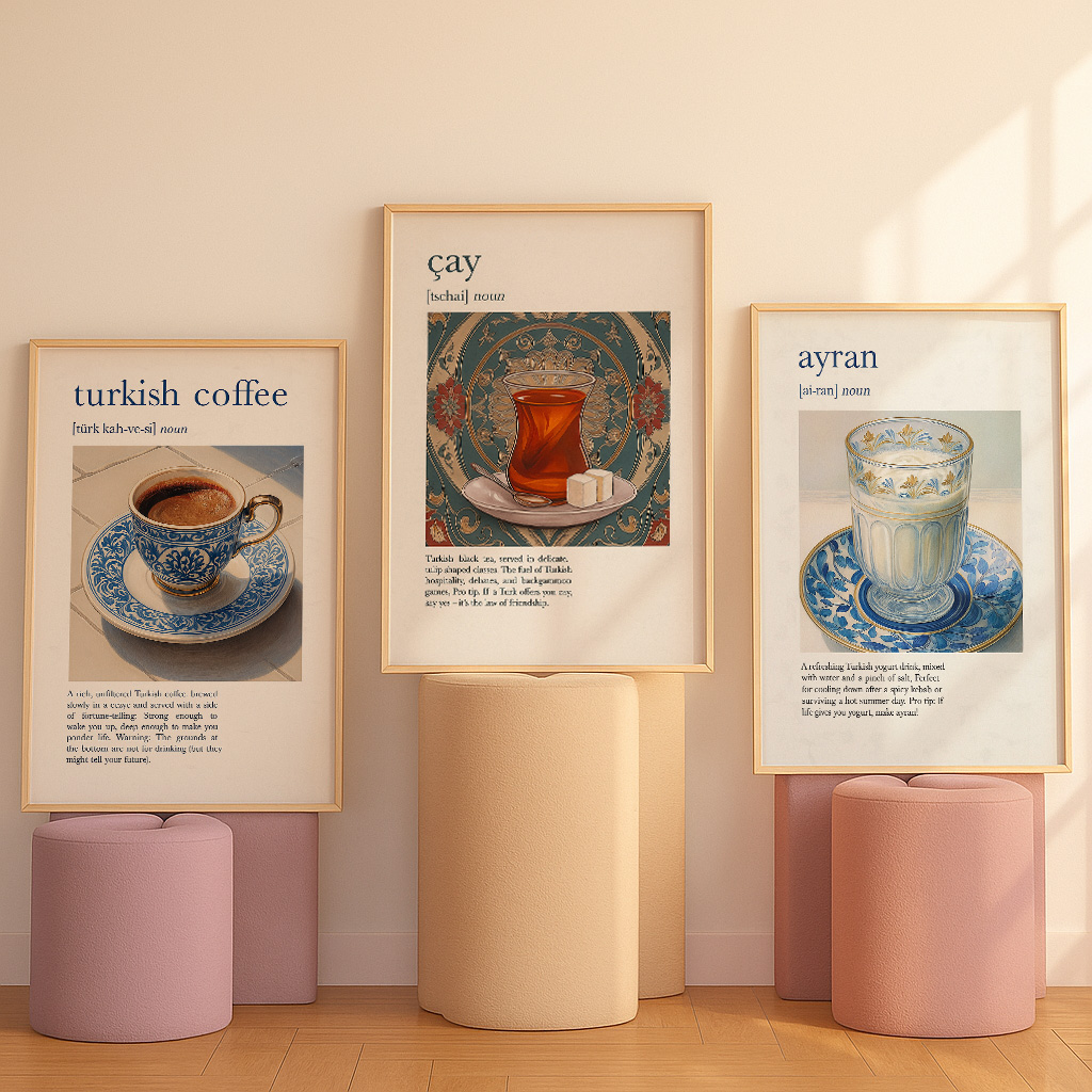 Kitchen Poster Traditional Tur - Coffee And Tea Lyrics review and price