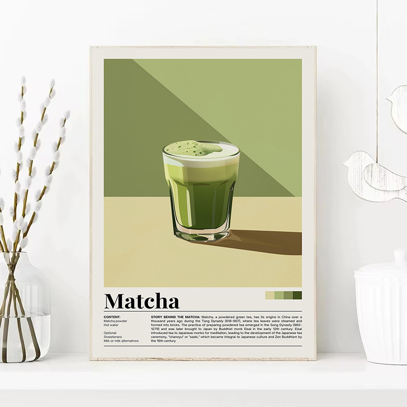 Vintage Coffee Beverage Poster - Coffee And Tea Lyrics review and price