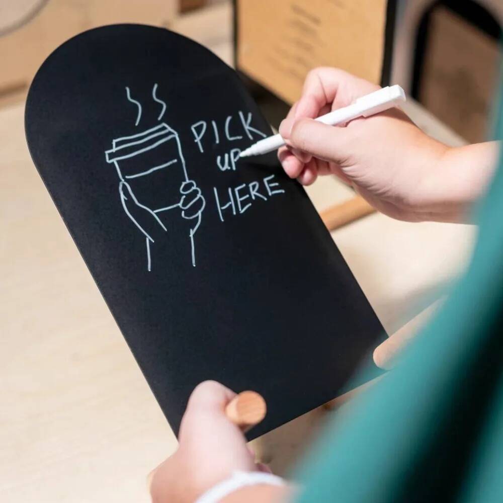 Metal Hand-Painted Menu Stand  - Coffee Tea Menu review and price