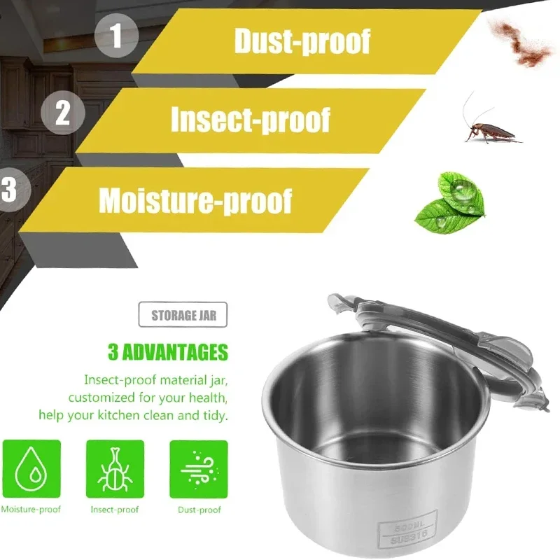 Stainless Steel Food Container - Coffee Tea And Bean Leaf review and price