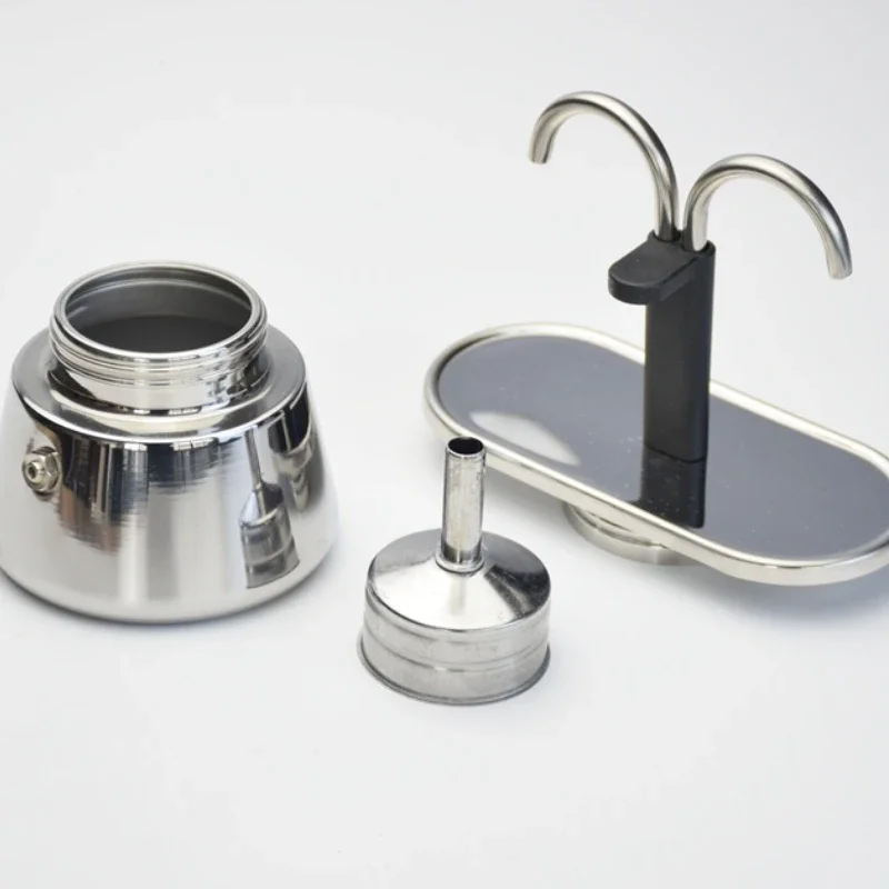 200ML Mini Moka Pot Double Tub - Coffee Tea Making Machine review and price
