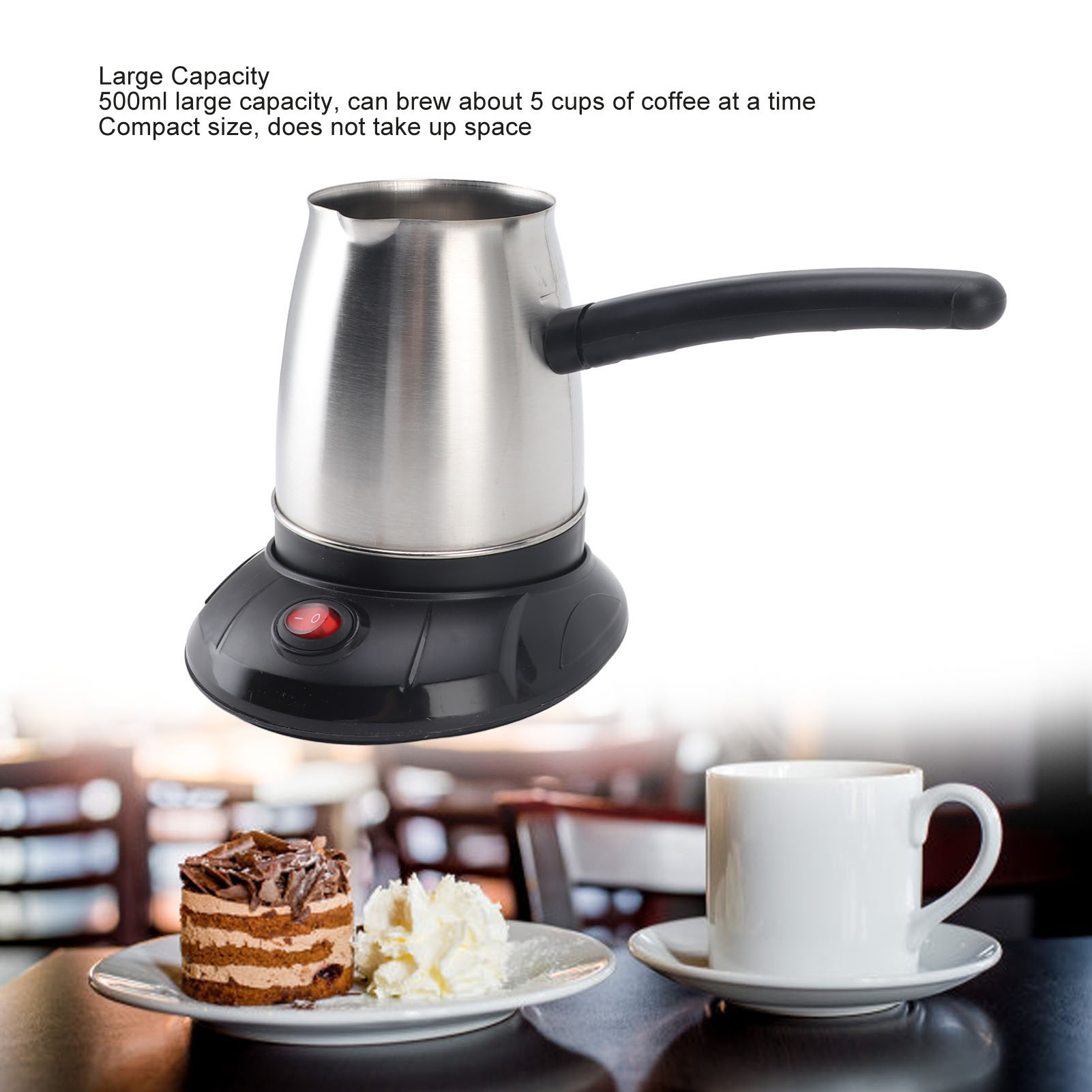 500ml Stainless Steel Electric - Coffee Tea Maker review and price