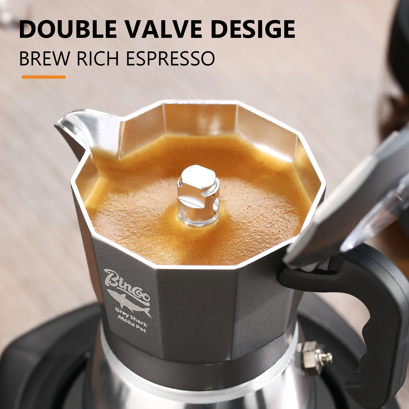 Bincoo 2 Cups Double Valve Mok - Coffee Tea Making Machine review and price