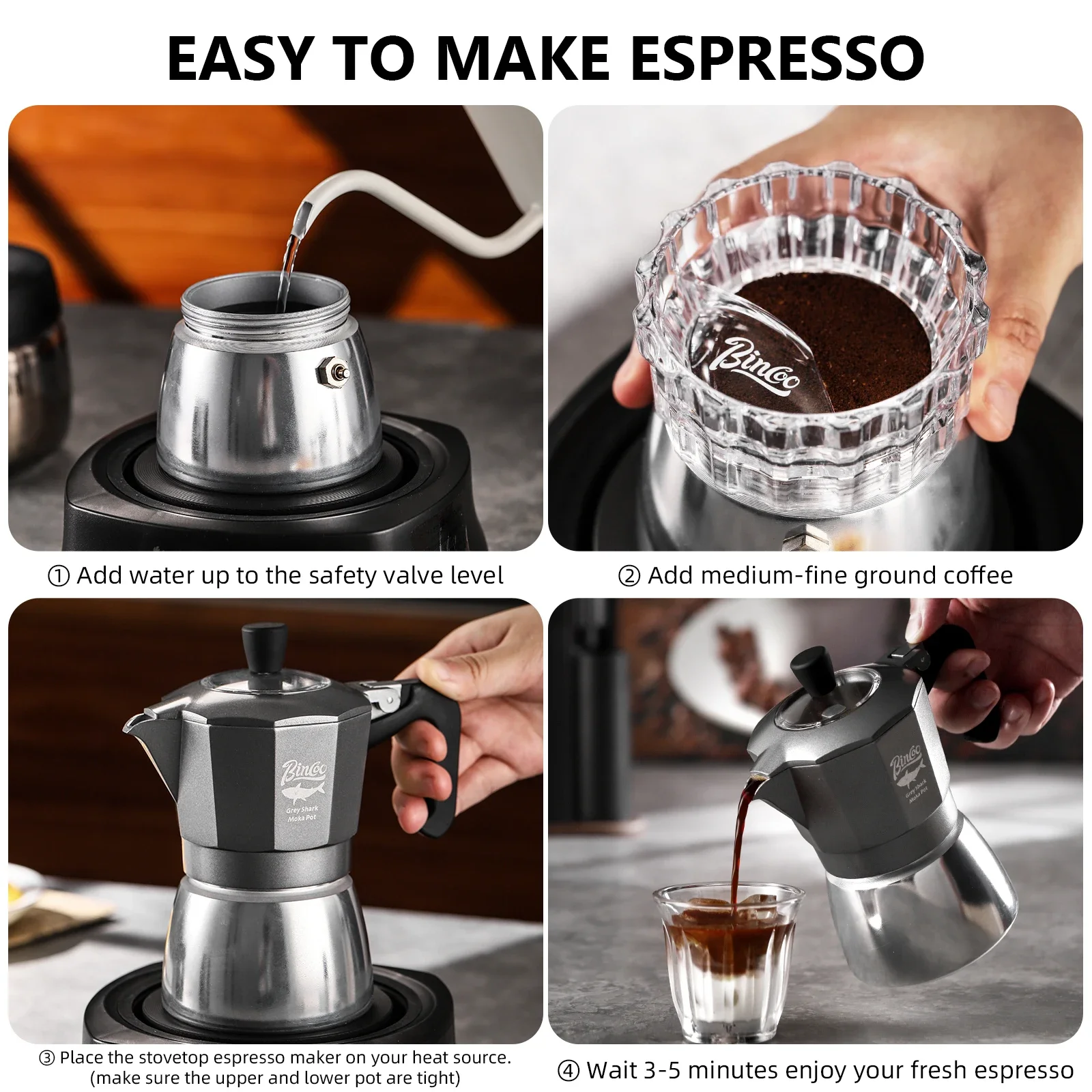 Bincoo 2 Cups Double Valve Mok - Coffee Tea Making Machine review and price