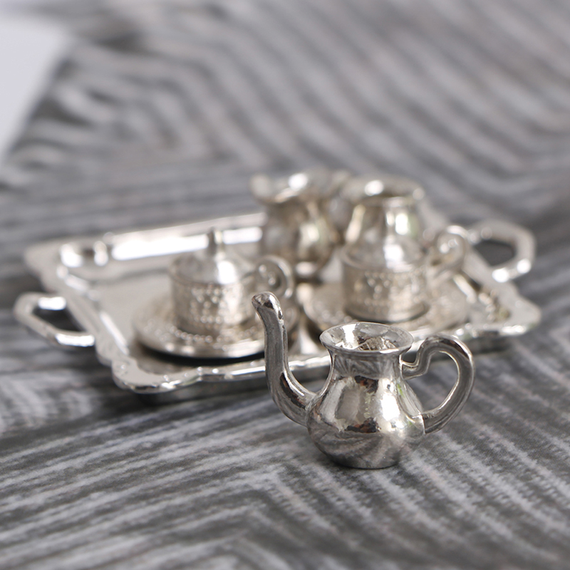 10pcs/Set 1/12 Dollhouse Minia - Coffee Tea And Sugar Set review and price