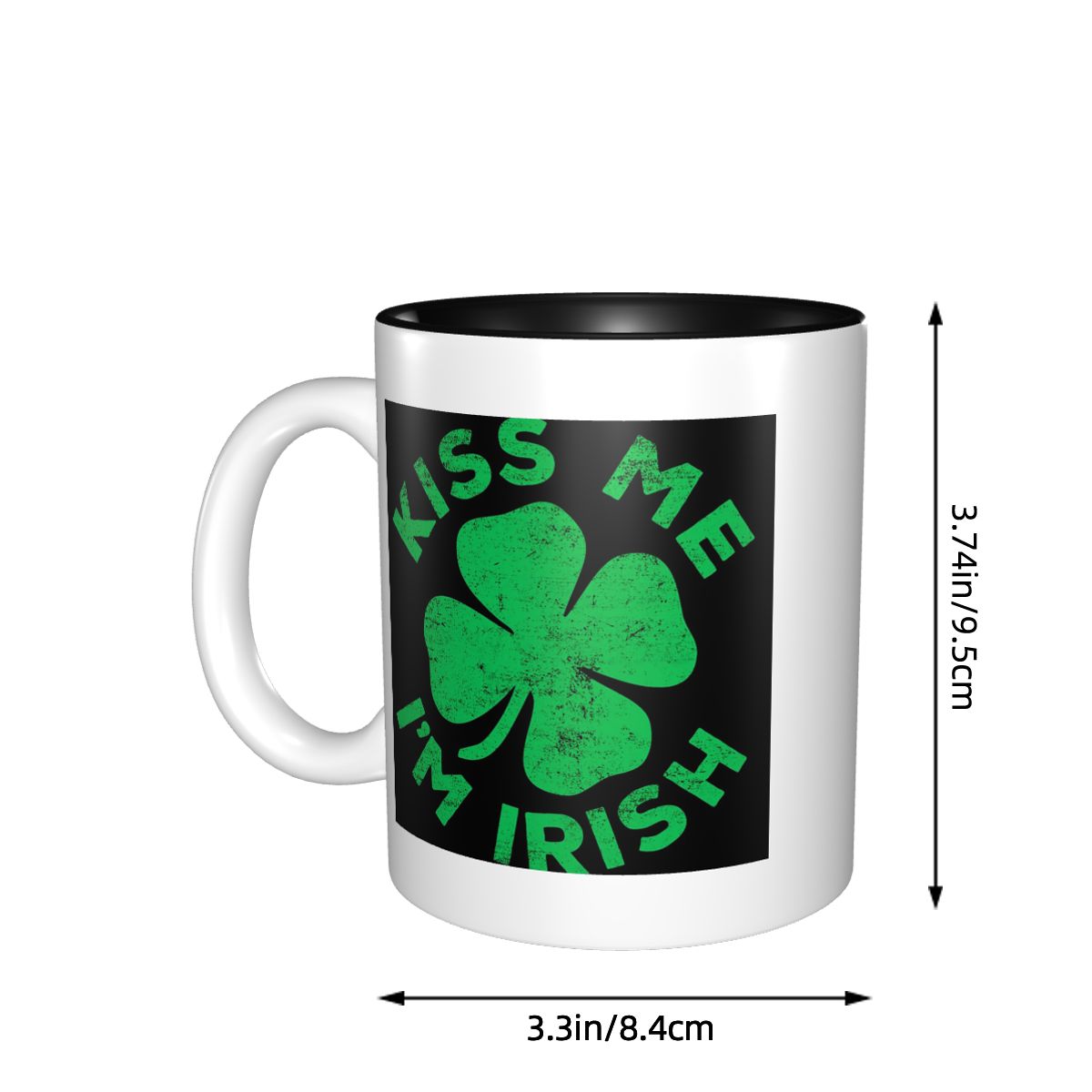 Kiss Me I'm Irish Mug Funny Ce - Coffee Tea With Me review and price