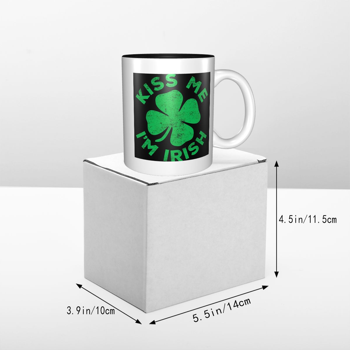 Kiss Me I'm Irish Mug Funny Ce - Coffee Tea With Me review and price