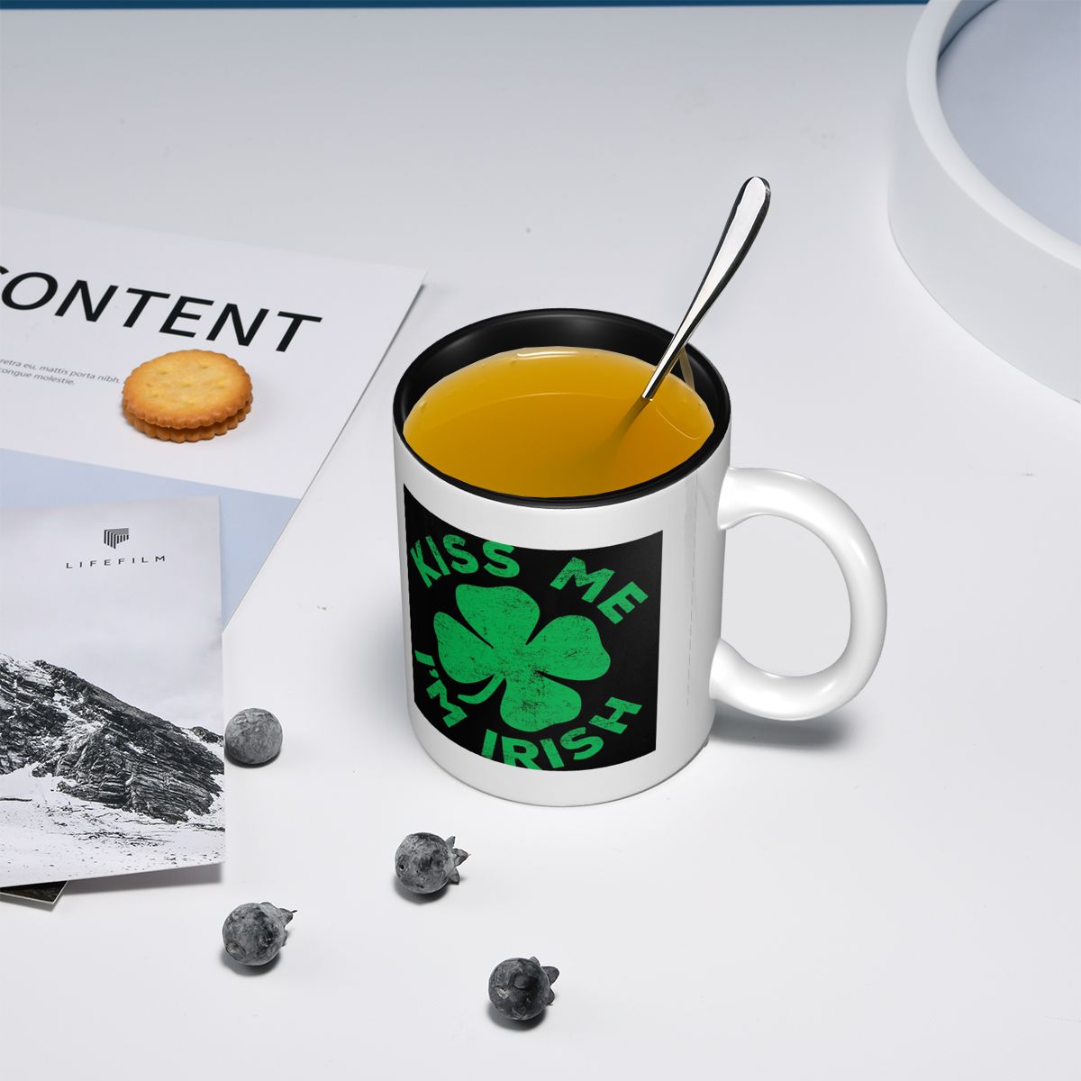 Kiss Me I'm Irish Mug Funny Ce - Coffee Tea With Me review and price