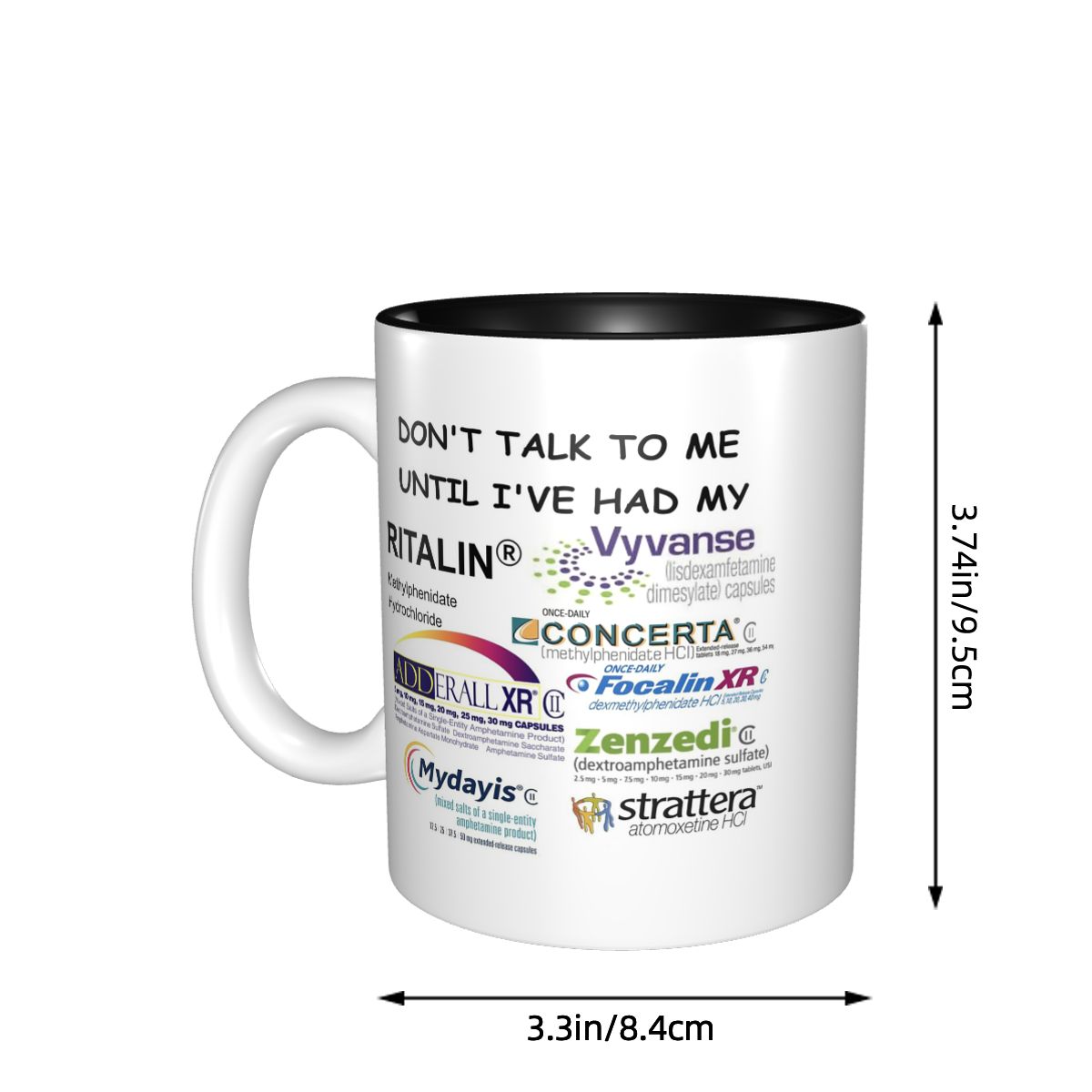 Dont Talk To Me Mug Funny Cera - Coffee Tea With Me review and price