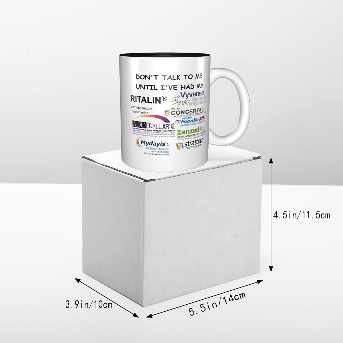 Dont Talk To Me Mug Funny Cera - Coffee Tea With Me review and price