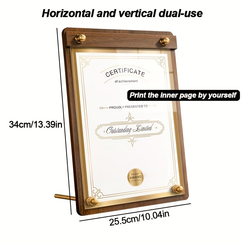 1Pc Solid Wood Desktop Clip Co - Coffee Tea Menu review and price