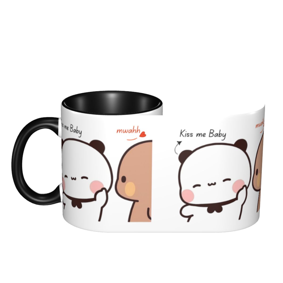 Personalized Kiss Me Baby Mwah - Coffee Tea With Me review and price