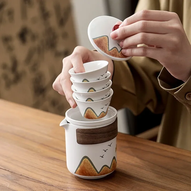 Gift Box,Chinese Style Ceramic - Coffee Tea And Sugar Set review and price