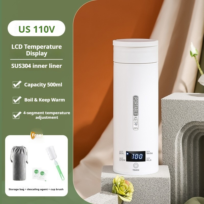 450ML Electric Kettles Portabl - Coffee Tea Menu review and price