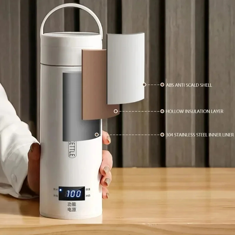 450ML Electric Kettles Portabl - Coffee Tea Menu review and price