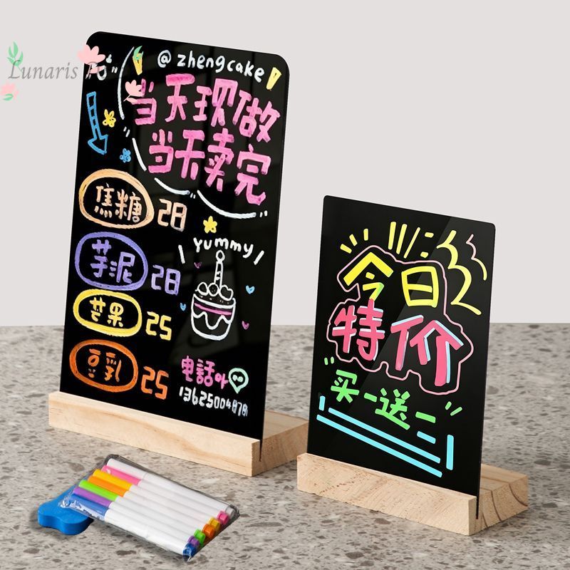A4 rewritable stall advertisin - Coffee Tea Menu review and price