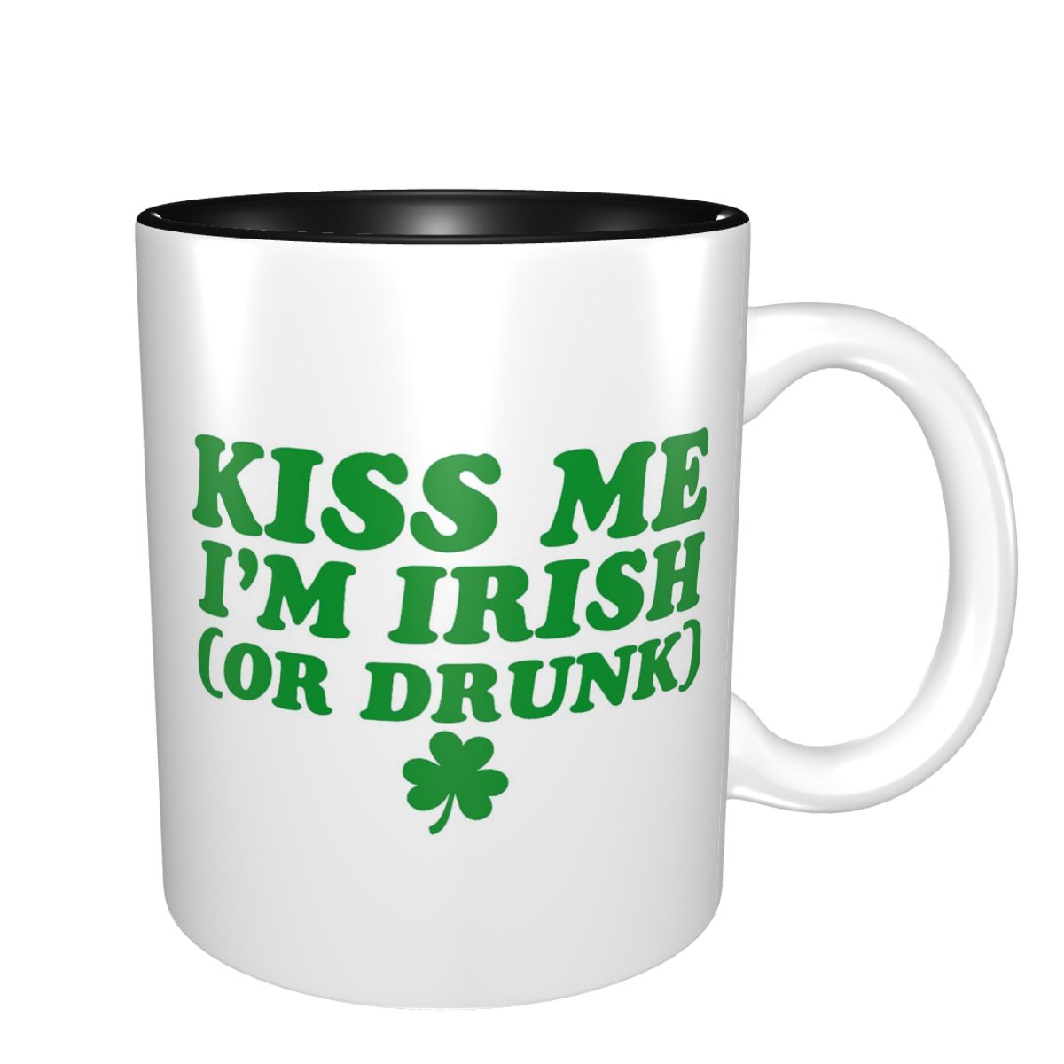 Kiss Me I'm Irish Mug Funny Ce - Coffee Tea With Me review and price