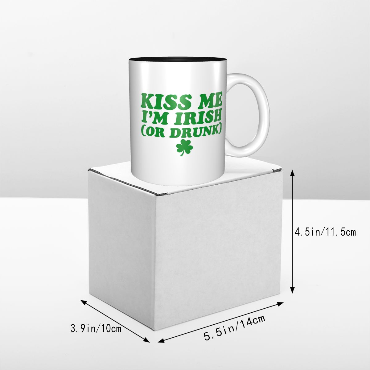 Kiss Me I'm Irish Mug Funny Ce - Coffee Tea With Me review and price