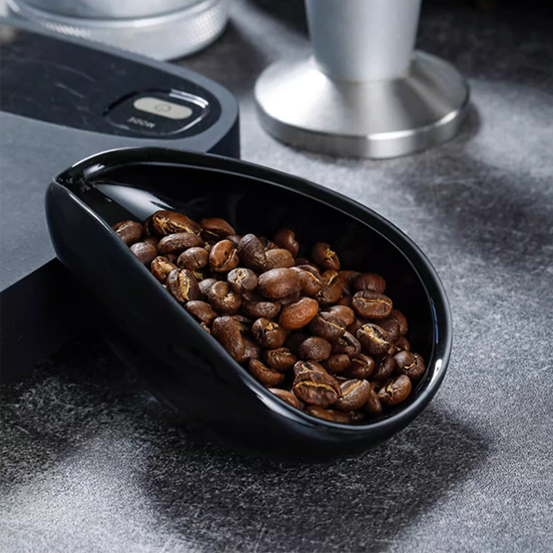 Ceramic Coffee Bean Dosing Tra - Coffee Tea And Bean Leaf review and price