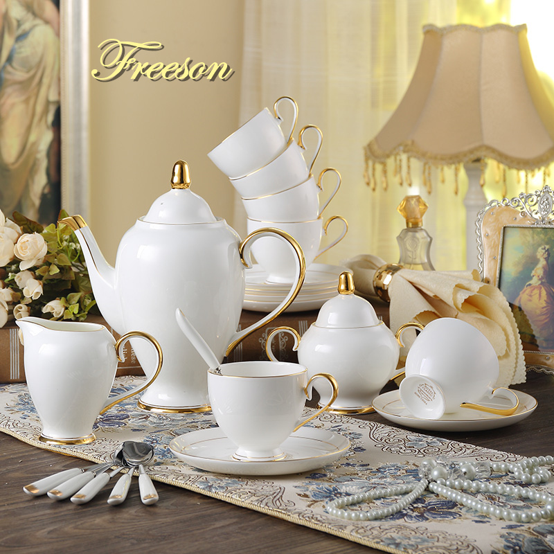 Grace Bone China Coffee Set Wh - Coffee Tea And Sugar Set review and price