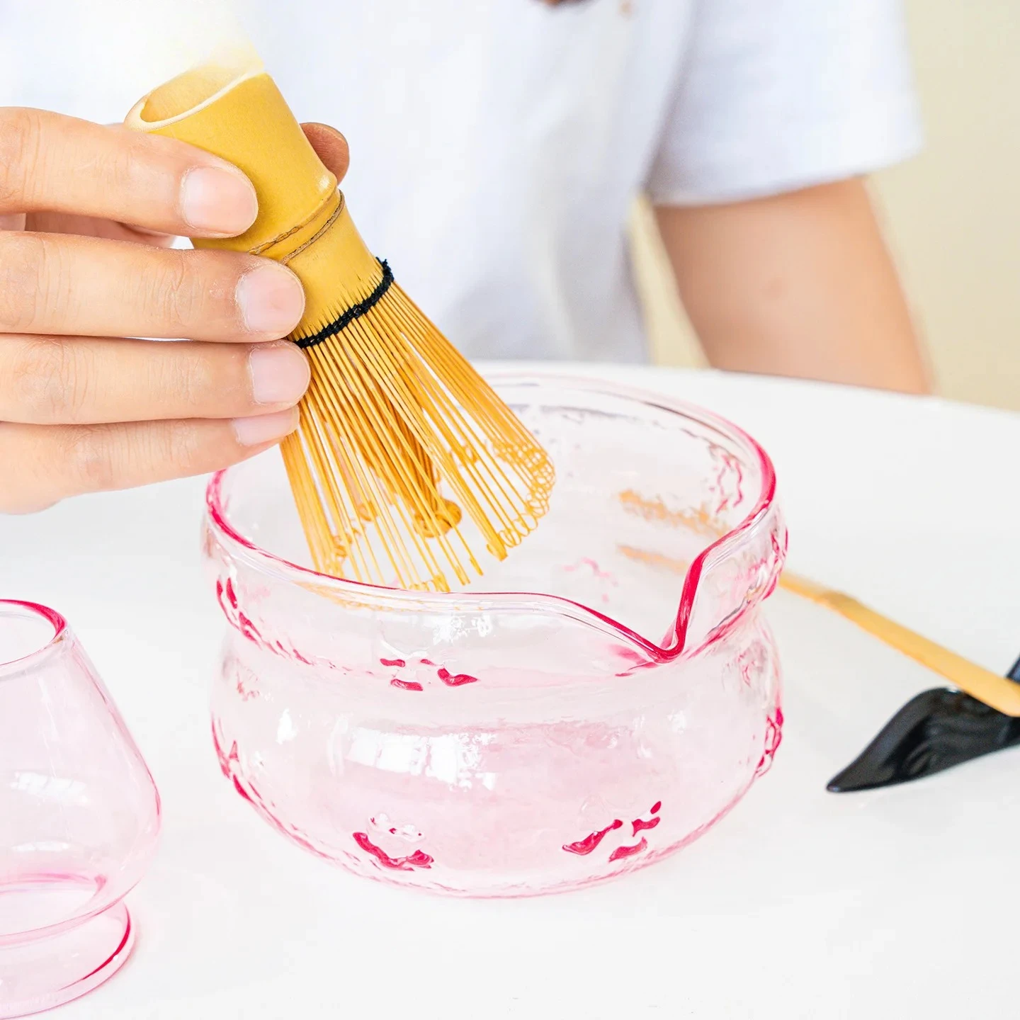 4-8pcs Glass Bow Tie Matcha Wh - Matcha Whisk Set review and price