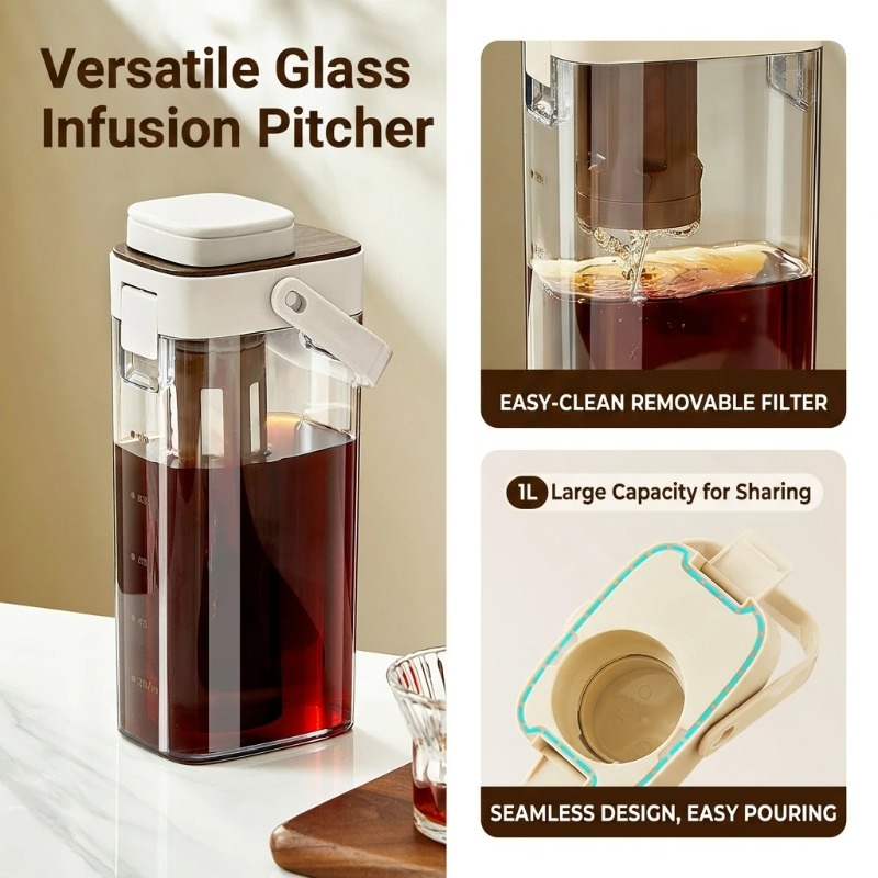 Cold Brew Coffee Pitcher Leak  - Coffee Tea Maker review and price