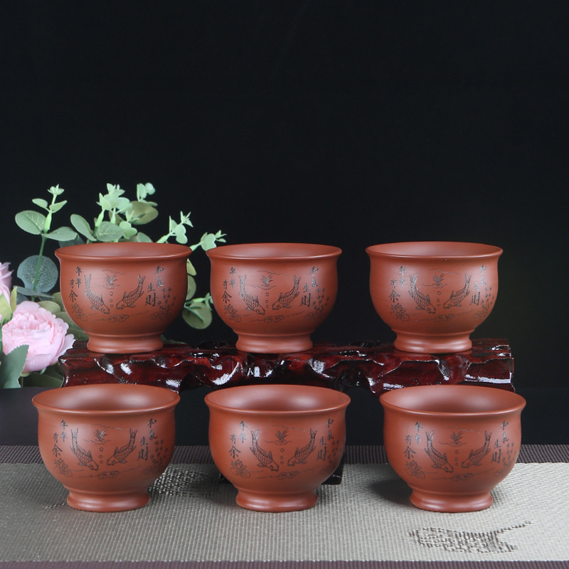 Chinese Yixing Purple Clay Tea - Coffee Tea And Sugar Set review and price