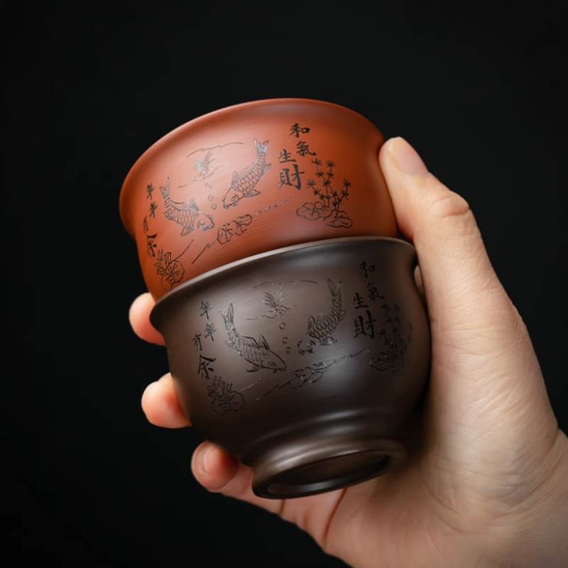 Chinese Yixing Purple Clay Tea - Coffee Tea And Sugar Set review and price