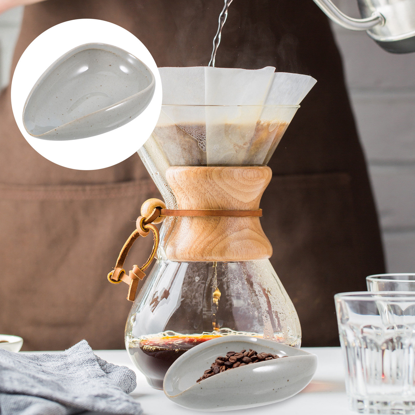 Ceramic Coffee Bean Tray Multi - Coffee Tea And Leaf review and price