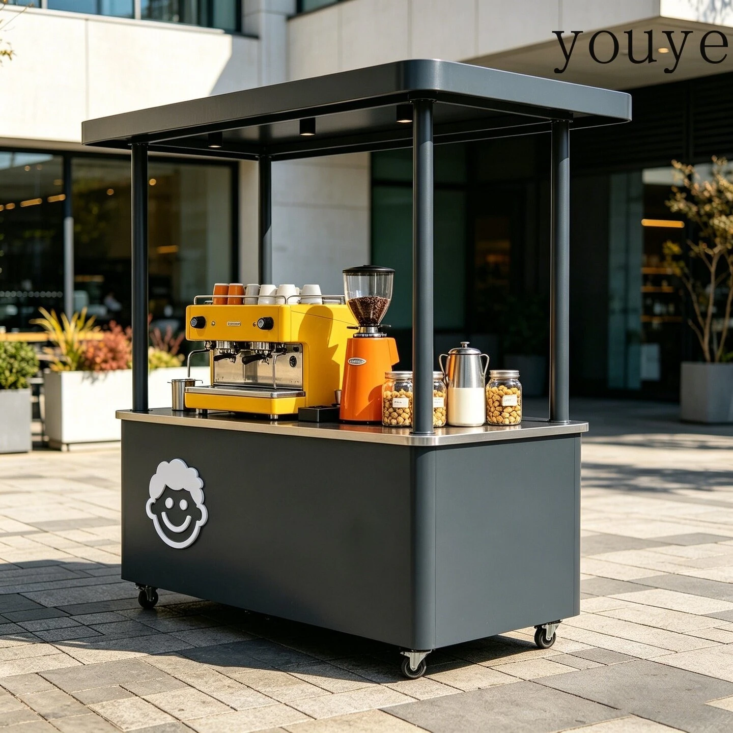 SW Iron wrought stalls carts m - Coffee Tea Vendor review and price
