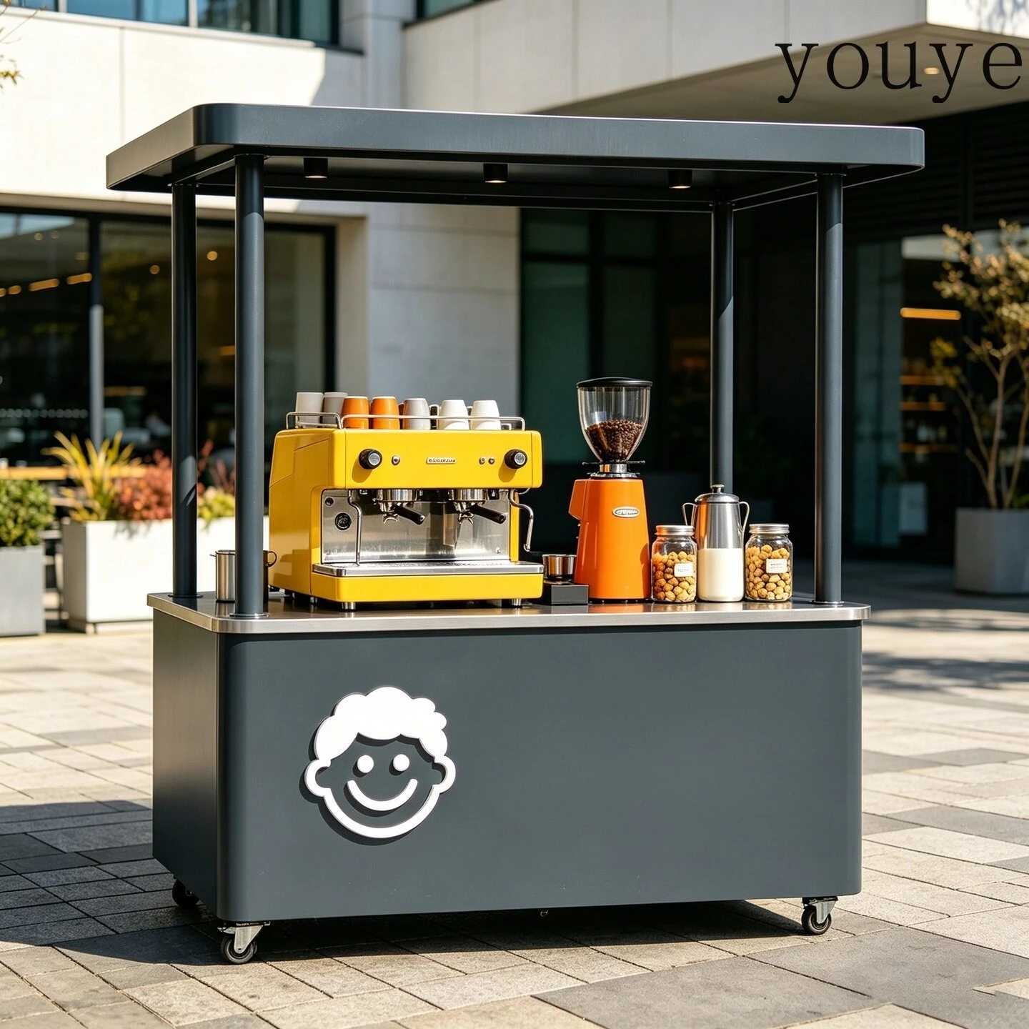 SW Iron wrought stalls carts m - Coffee Tea Vendor review and price