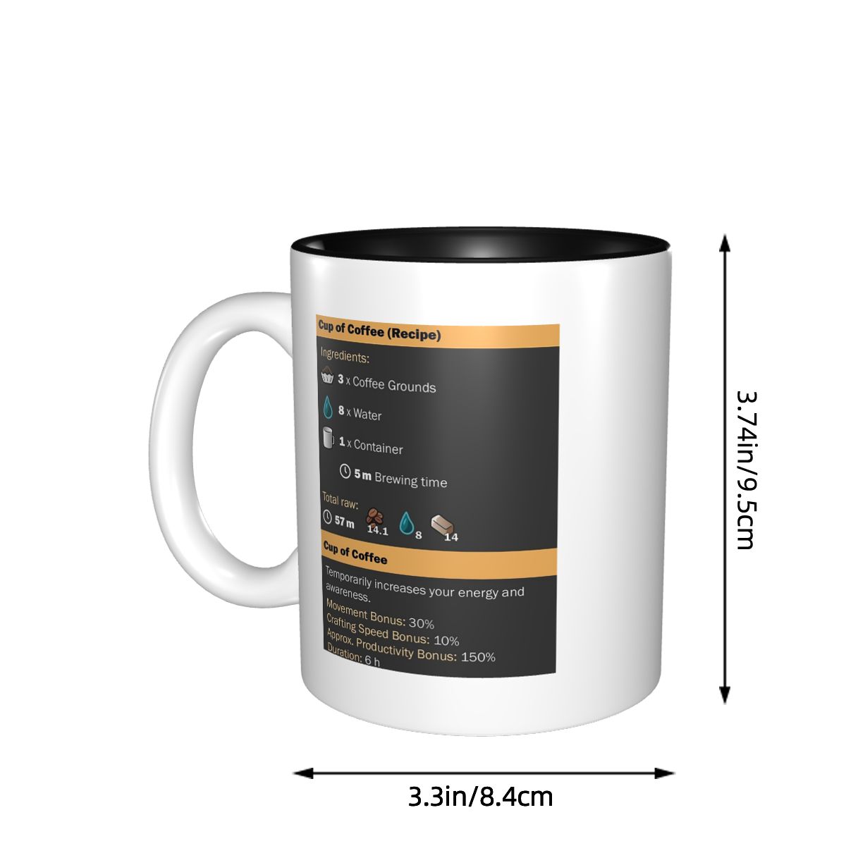 Cup Of Coffee (Recipe) Mug Fun - Coffee Tea Recipe review and price