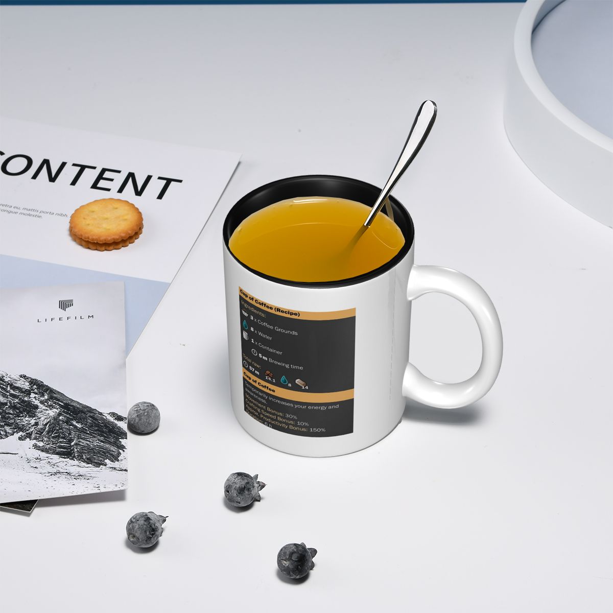 Cup Of Coffee (Recipe) Mug Fun - Coffee Tea Recipe review and price