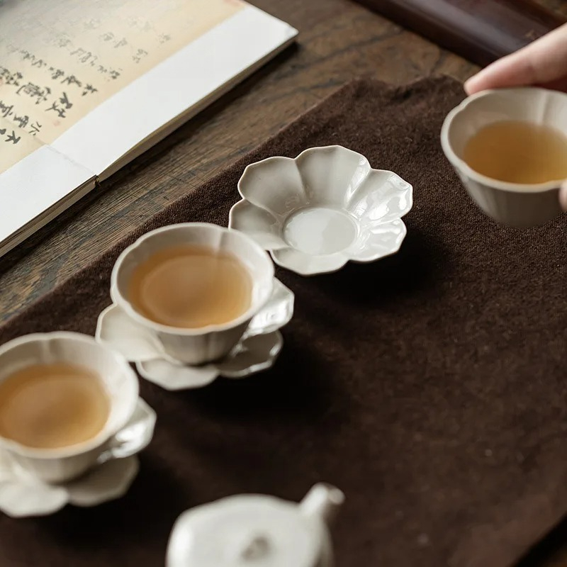 Plant Ash Sunflower Coasters L - Coffee Tea And Sugar Set review and price