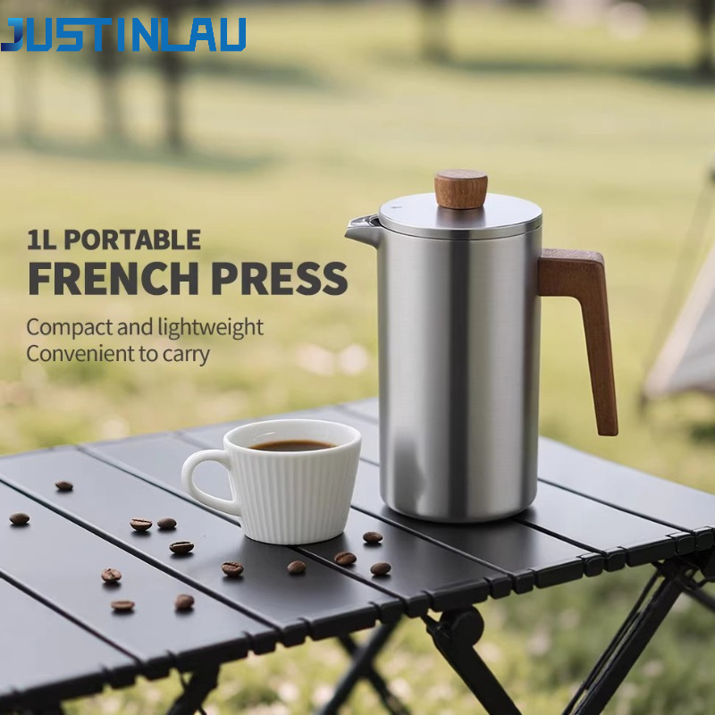 JUSTINLAU 1000ml Stainless Ste - Coffee Tea Maker review and price