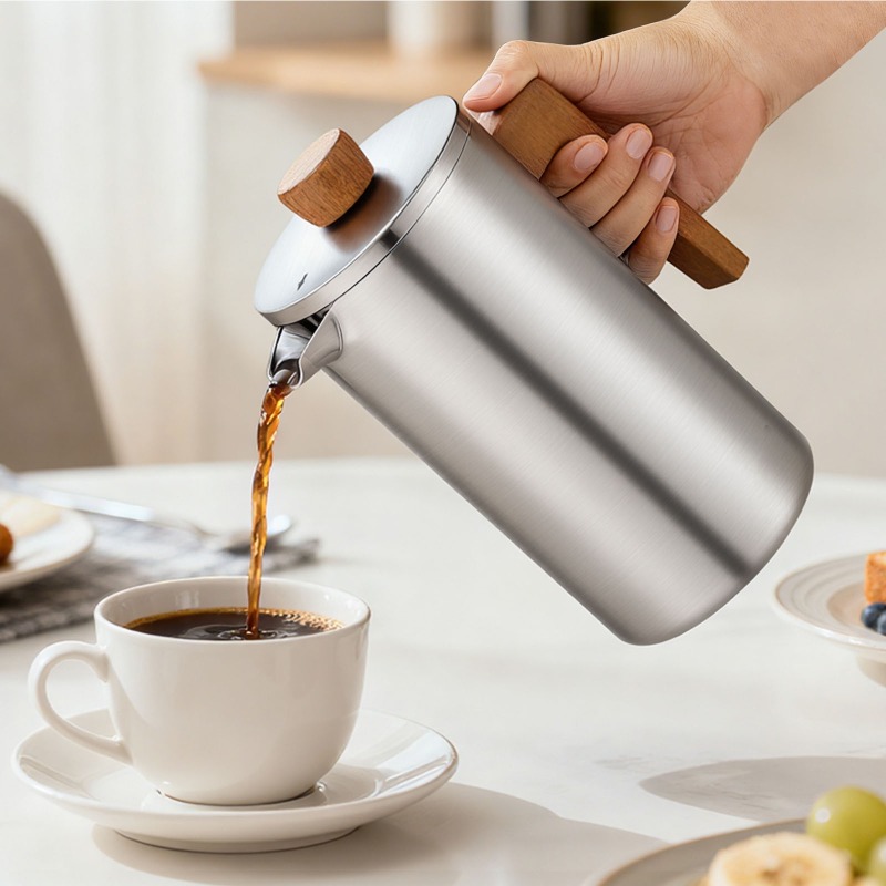 JUSTINLAU 1000ml Stainless Ste - Coffee Tea Maker review and price