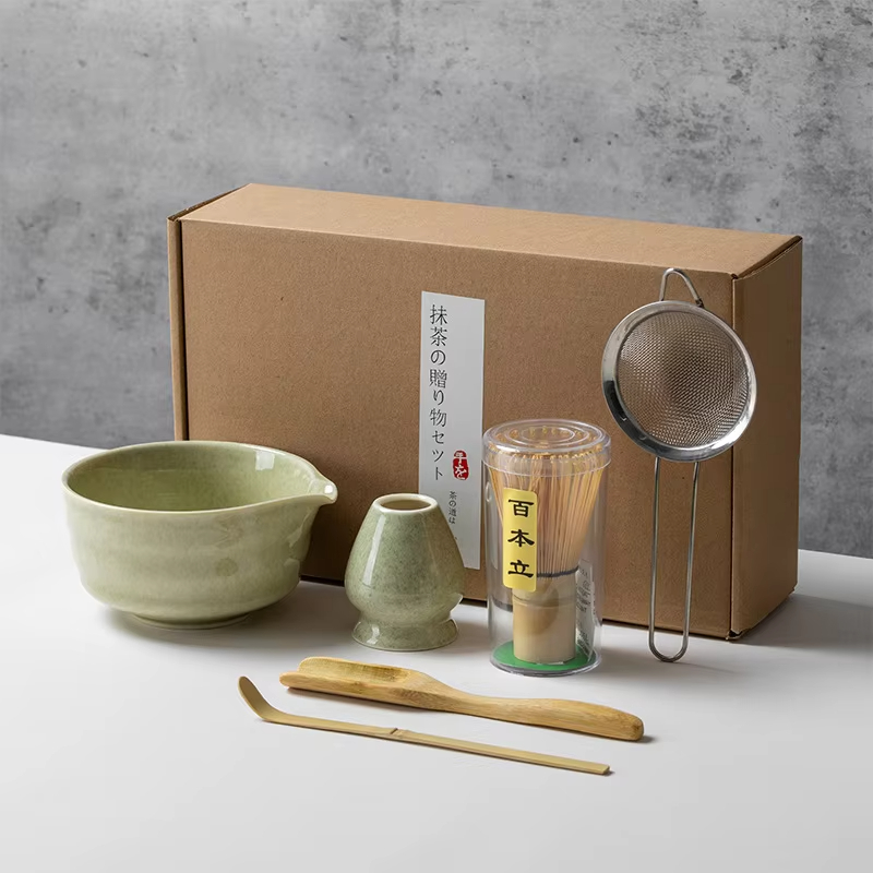 Japanese Style Matcha Tea Set  - Matcha Whisk Set review and price