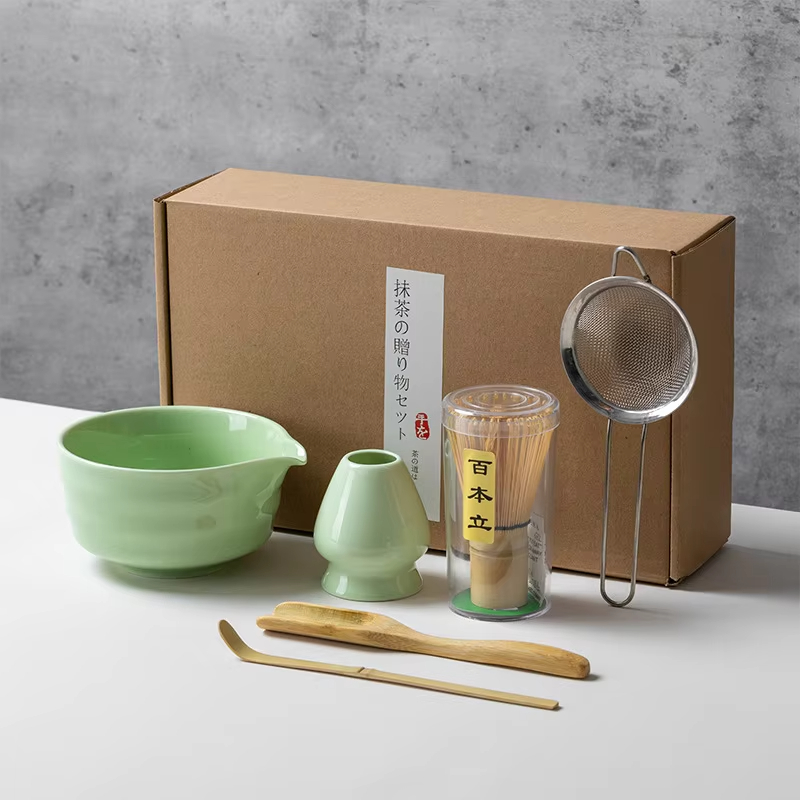 Japanese Style Matcha Tea Set  - Matcha Whisk Set review and price