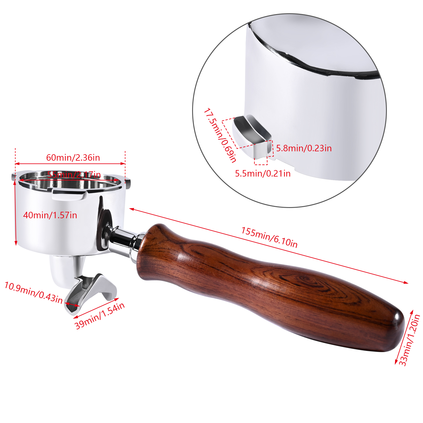 51mm Double Spout Coffee Porta - Coffee Tea Making Machine review and price
