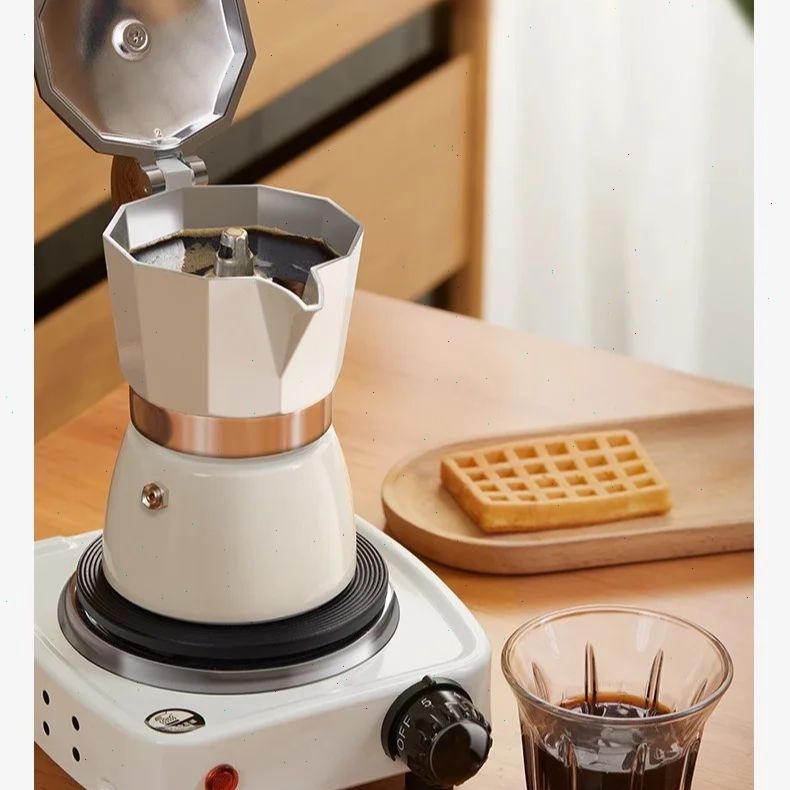 Round-bottomed Moka Pot Single - Coffee Tea Making Machine review and price